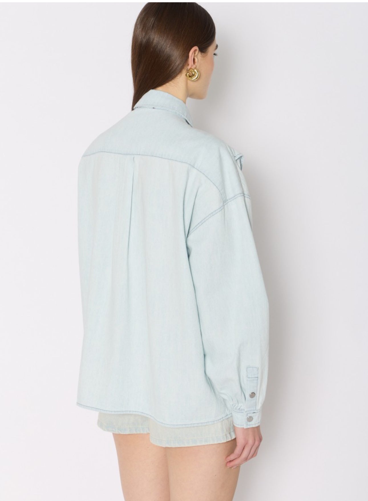 Chemise CHANNY BRODÉE FLEURS