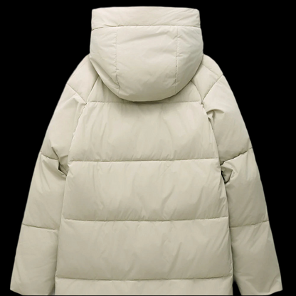 Lyndon puffer jacket beige Clair