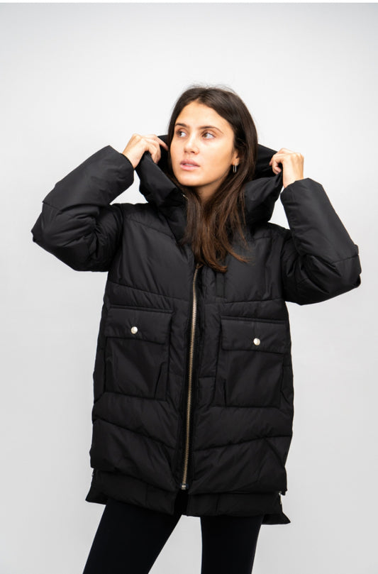 Lyndon puffer jacket black