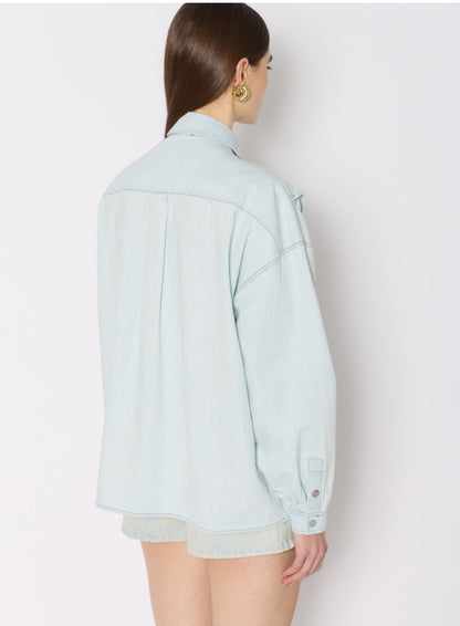 Chemise CHANNY BRODÉE FLEURS