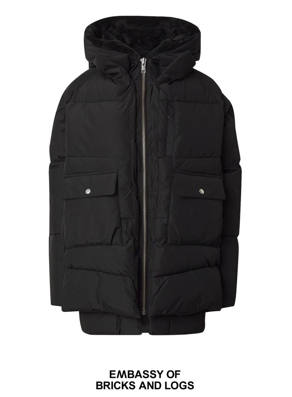 Lyndon puffer jacket black