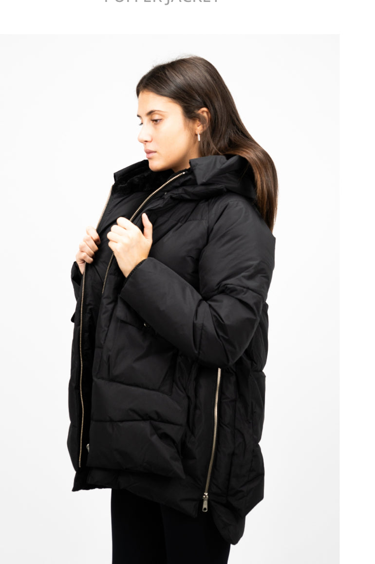 Lyndon puffer jacket black