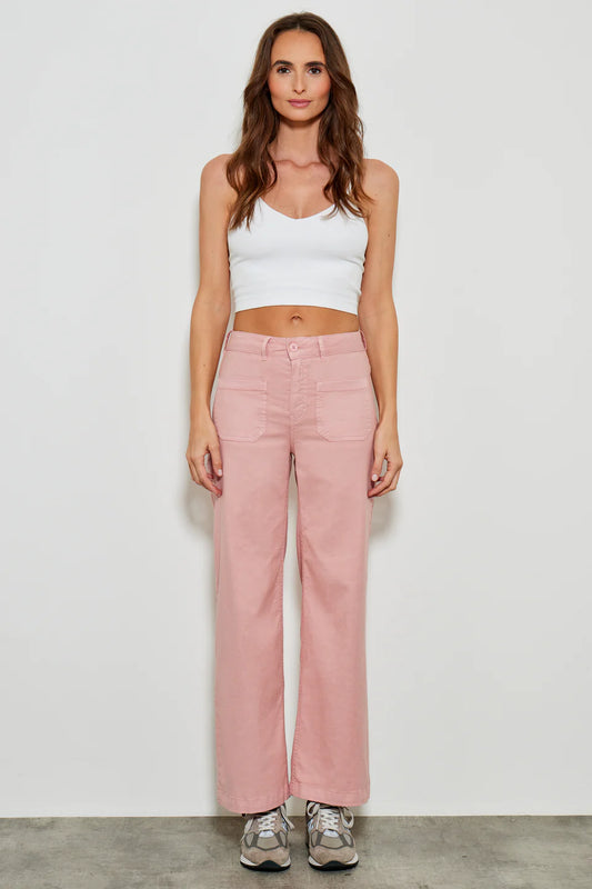 Pantalon Lucia old pink Fivejeans