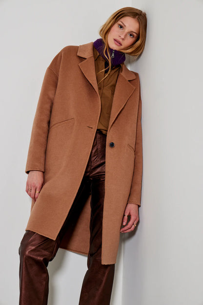 Manteau Malia camel