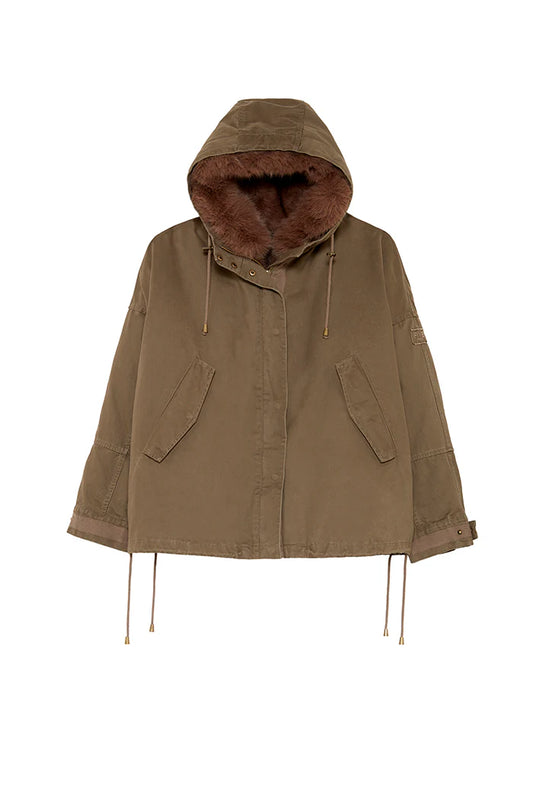 Parka Amandine Tabacco five