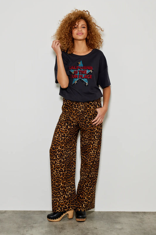 Pantalon NESSY léopard