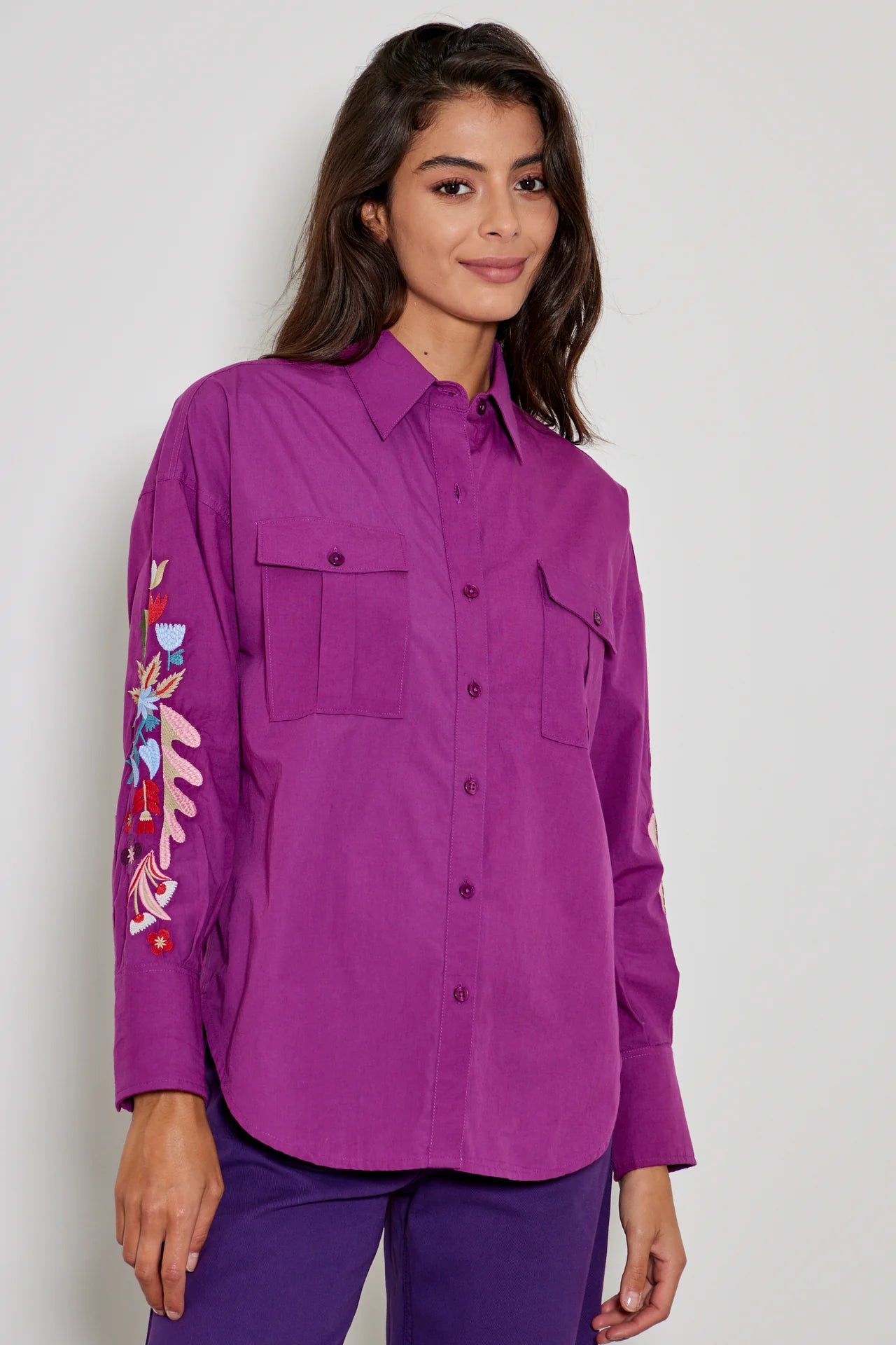 Chemise Celina plum five jeans