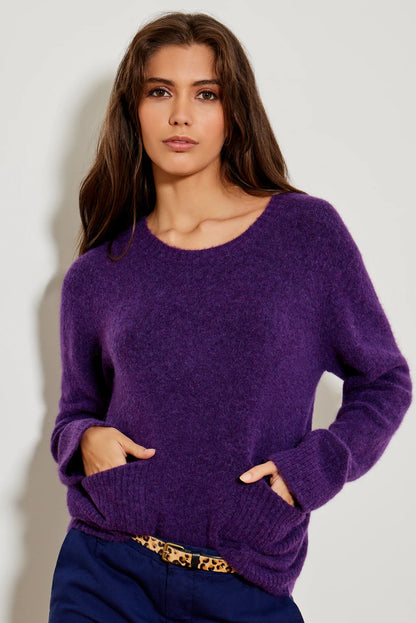 Pull Alpaga PW2418 purple