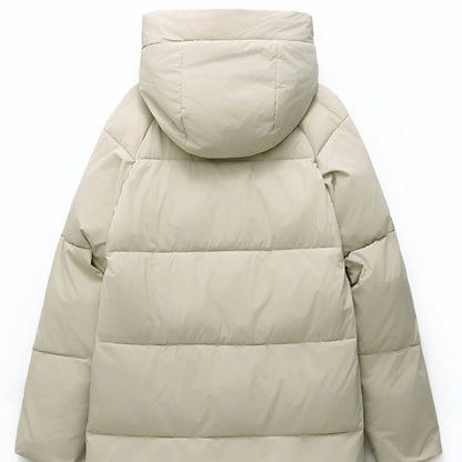 Lyndon puffer jacket beige Clair