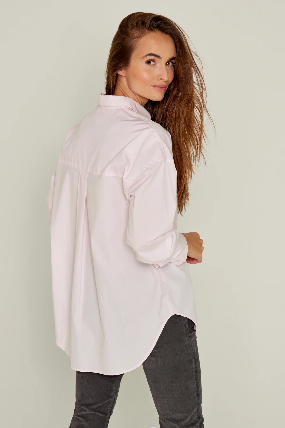 Chemise Channel rose