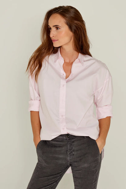 Chemise Channel rose